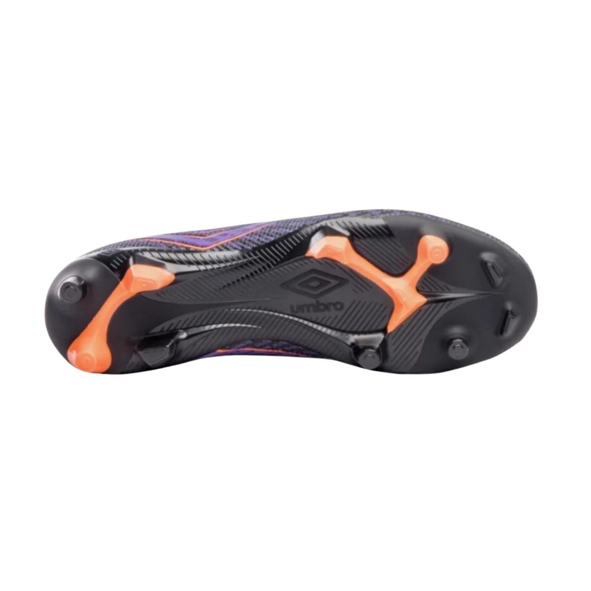 Chuteira Campo Masculina Umbro Football Preta E Roxo Preto 5