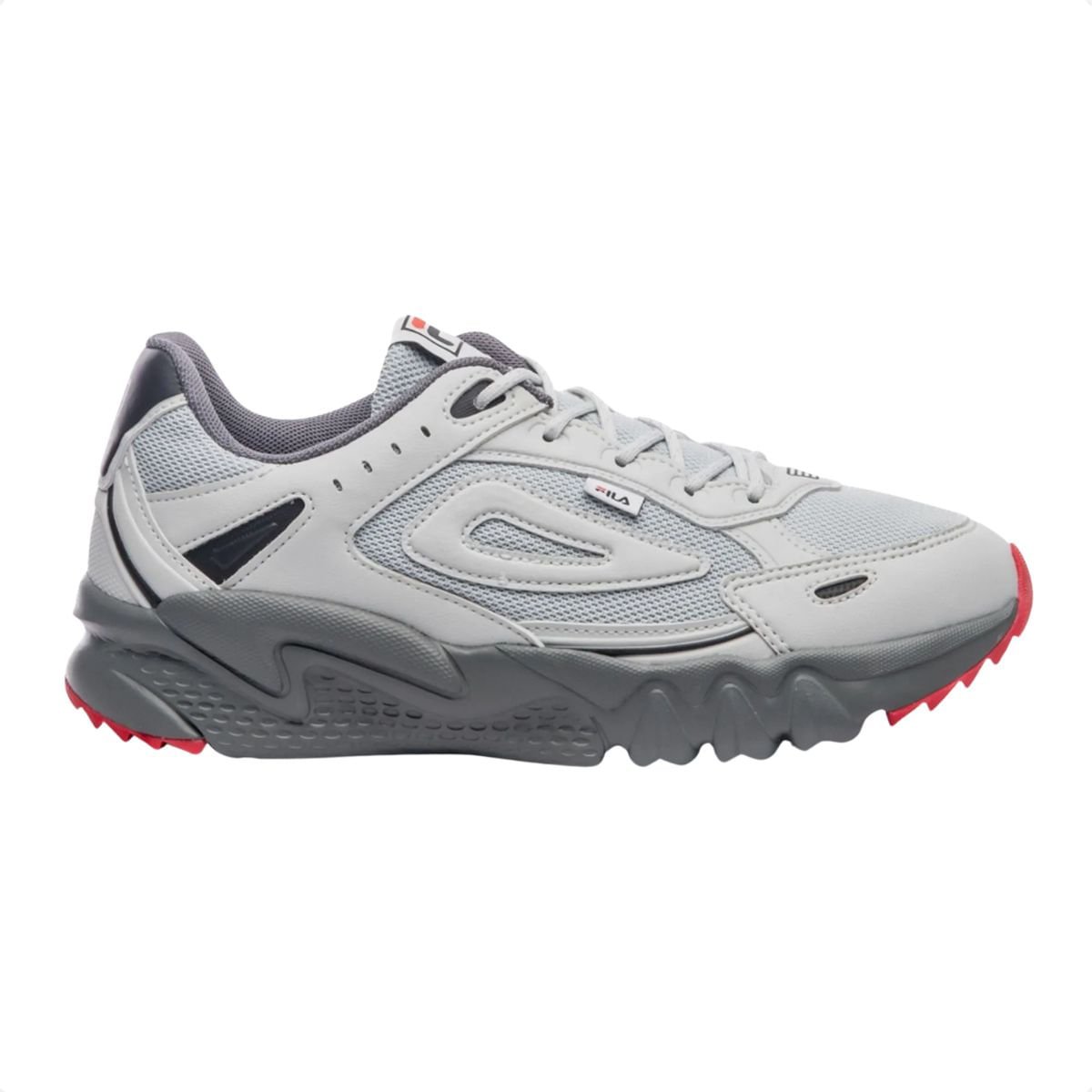 Tênis Casual Masculino Fila Venture Tracer 2 Cinza