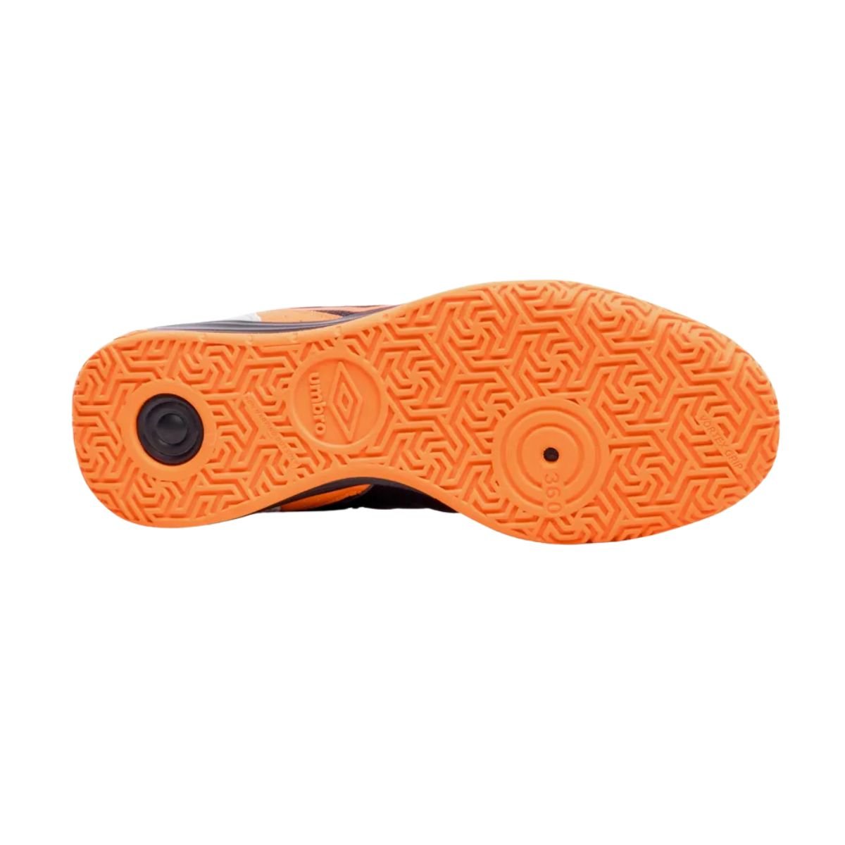 Chuteira Indoor Masculina Umbro Pro Challenge Uptake Preta E Laranja Preto/Laranja 4
