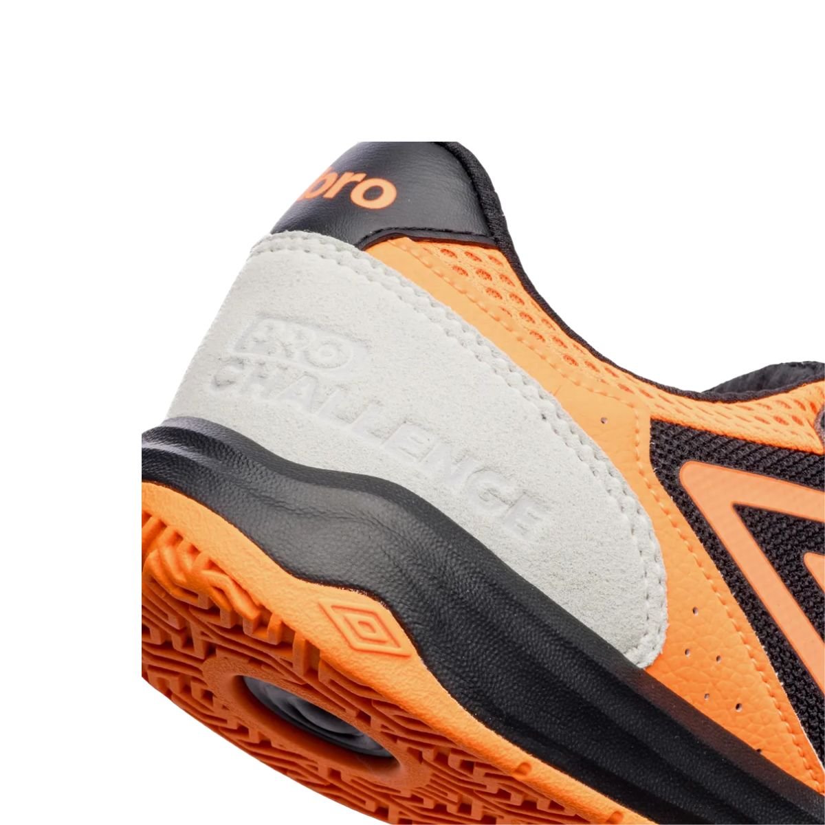 Chuteira Indoor Masculina Umbro Pro Challenge Uptake Preta E Laranja Preto/Laranja 6