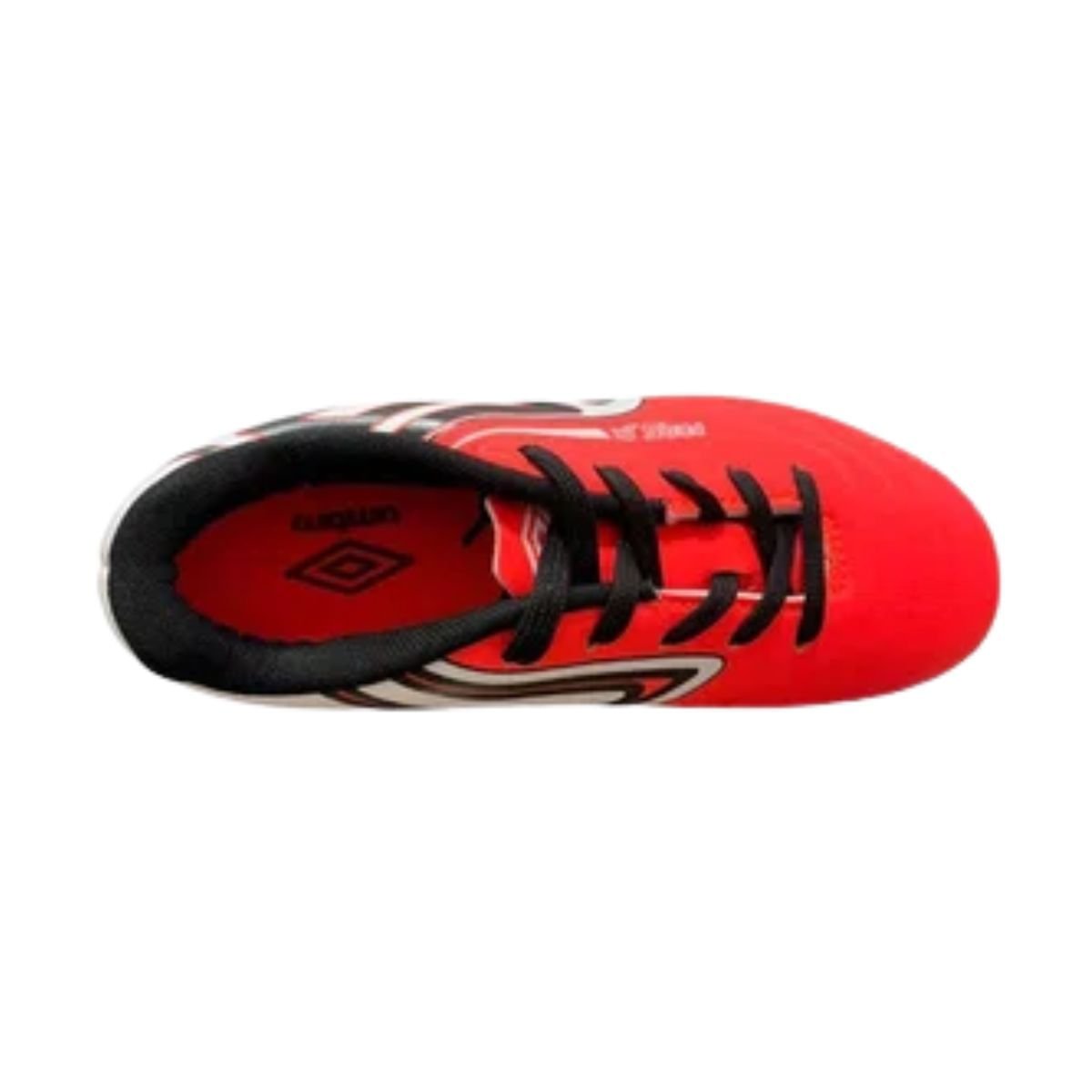Chuteira Indoor Masculino Umbro Pro 5 Júnior Coral Vermelho 6