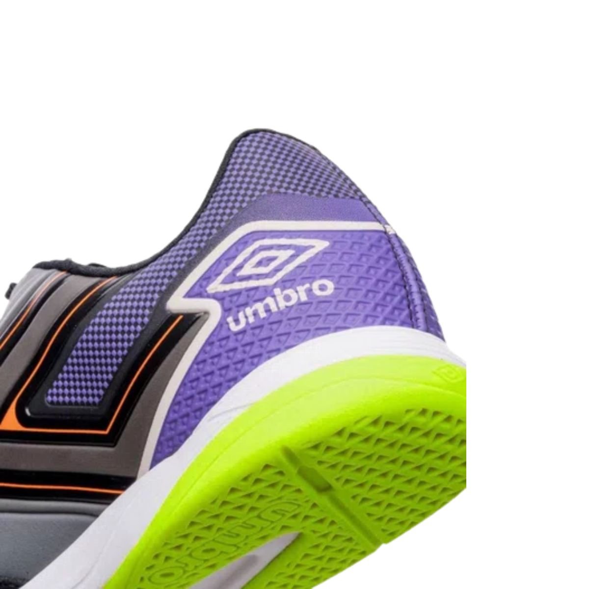 Chuteira Indoor Masculina Umbro Pro 5 Bump Club Cinza E Roxa Cinza 5
