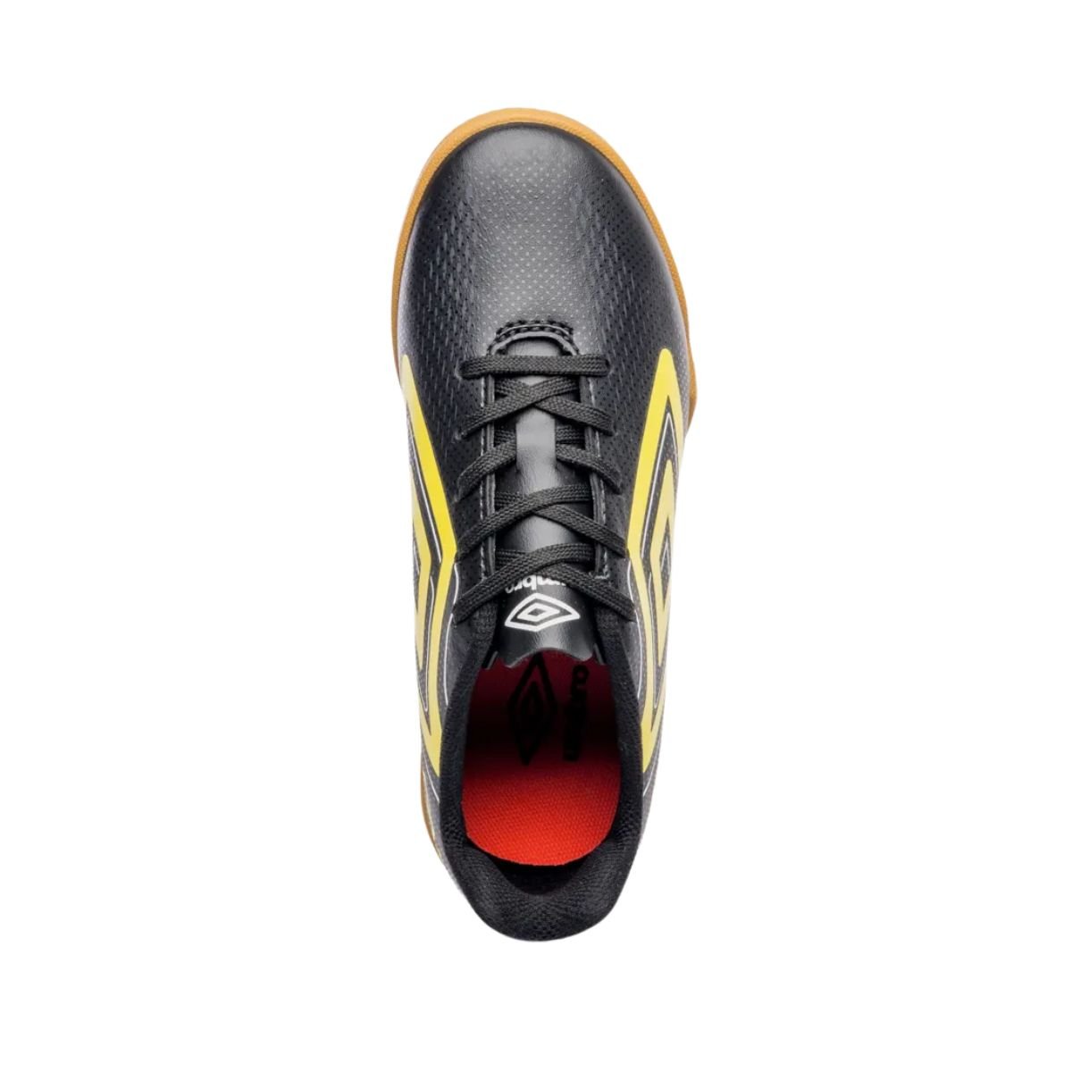 Chuteira Indoor Masculina Umbro Fast Ii Jr Preto Preto 3