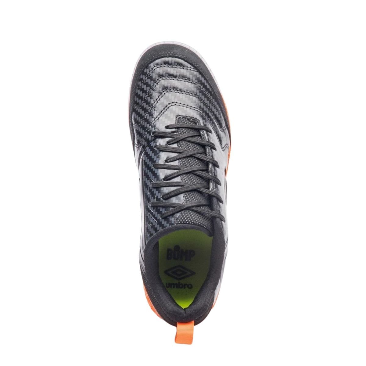 Chuteira Indoor Masculina Umbro Pro 5 Bump Preta Preto 3
