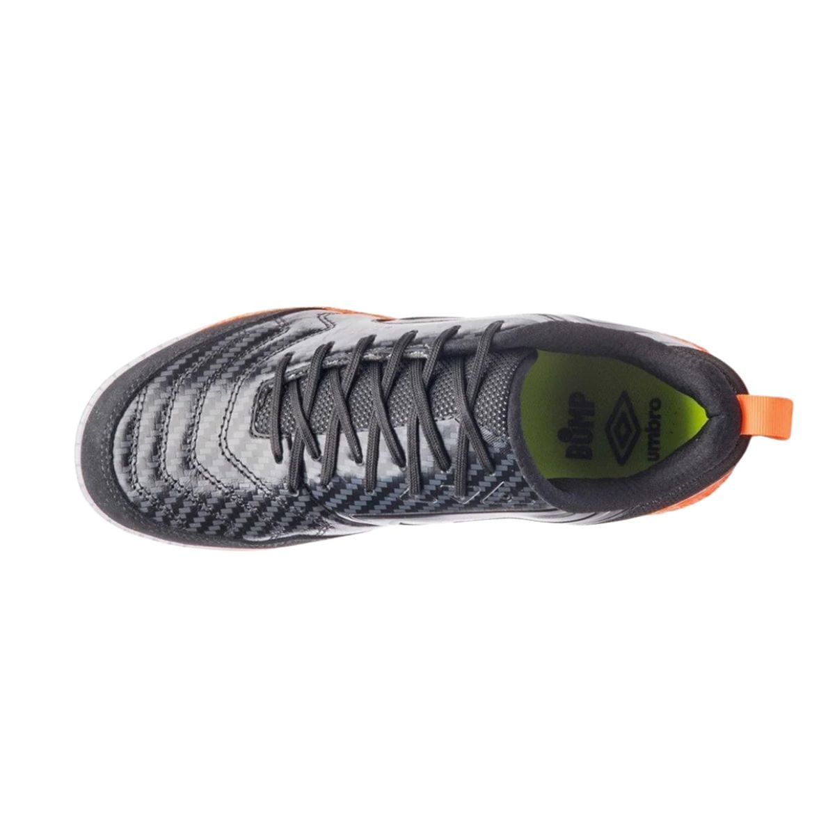 Chuteira Indoor Masculina Umbro Pro 5 Bump Preta Preto 6