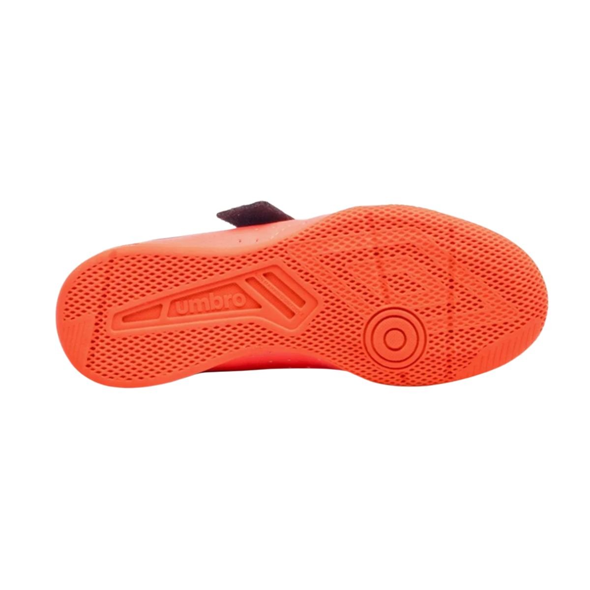 Chuteira Indoor Infantil Umbro Neo Striker Coral Laranja 4