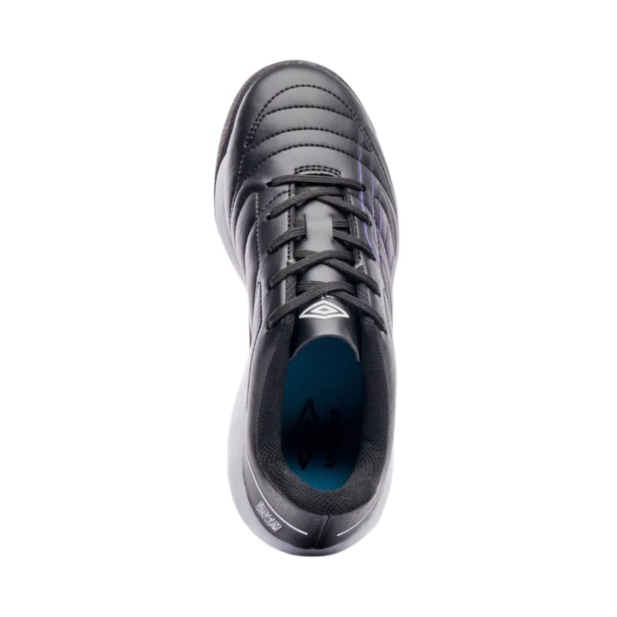 Chuteira Society Infantil Umbro Br Futsal Preta E Roxa Preto 3