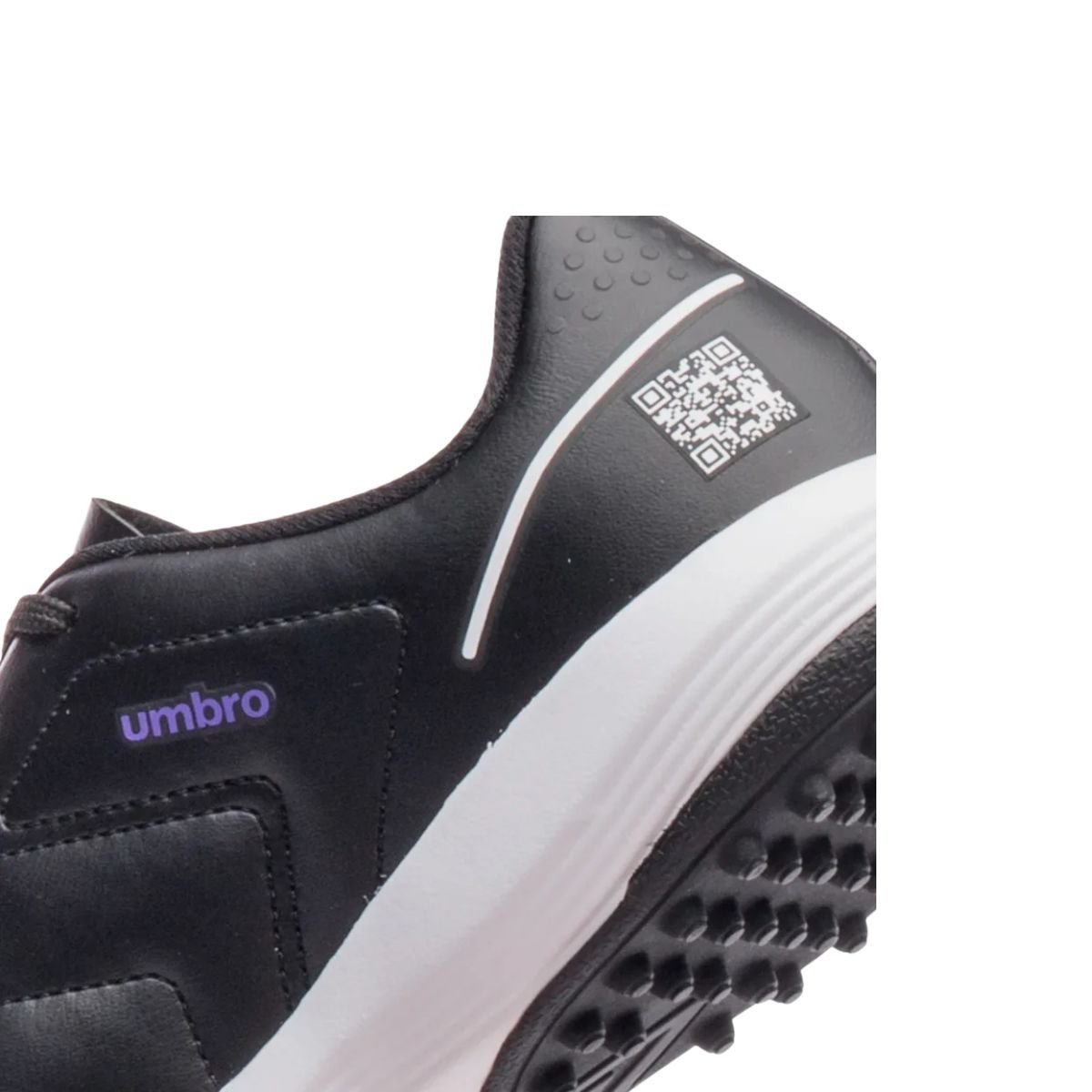 Chuteira Society Infantil Umbro Br Futsal Preta E Roxa Preto 6