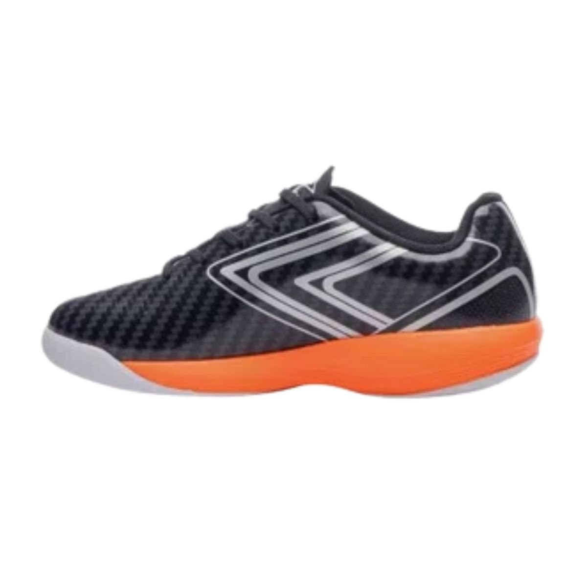 Chuteira Indoor Masculina Umbro Pro 5 Júnior Preta E Laranja Preto 4