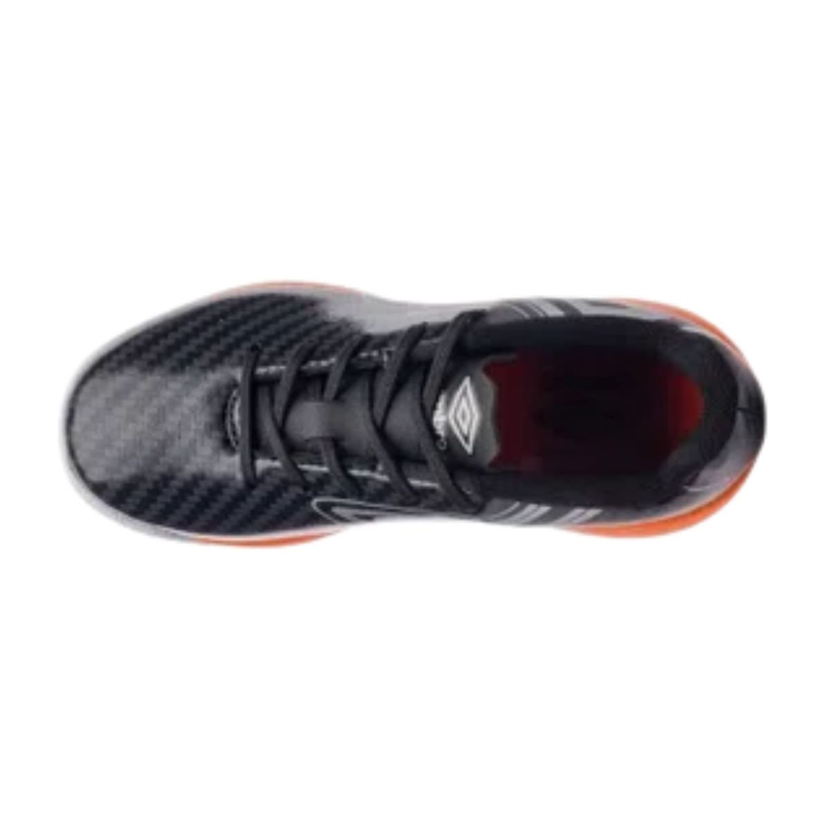 Chuteira Indoor Masculina Umbro Pro 5 Júnior Preta E Laranja Preto 6