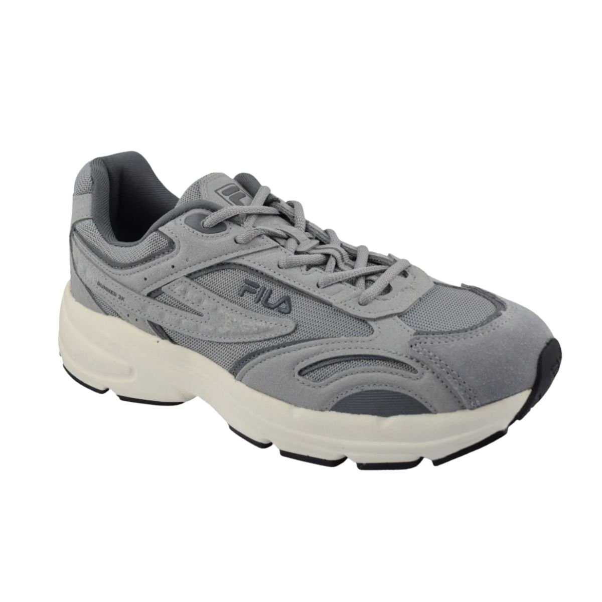 Tênis Casual Masculino Fila Runner 2k Cinza Cinza 2