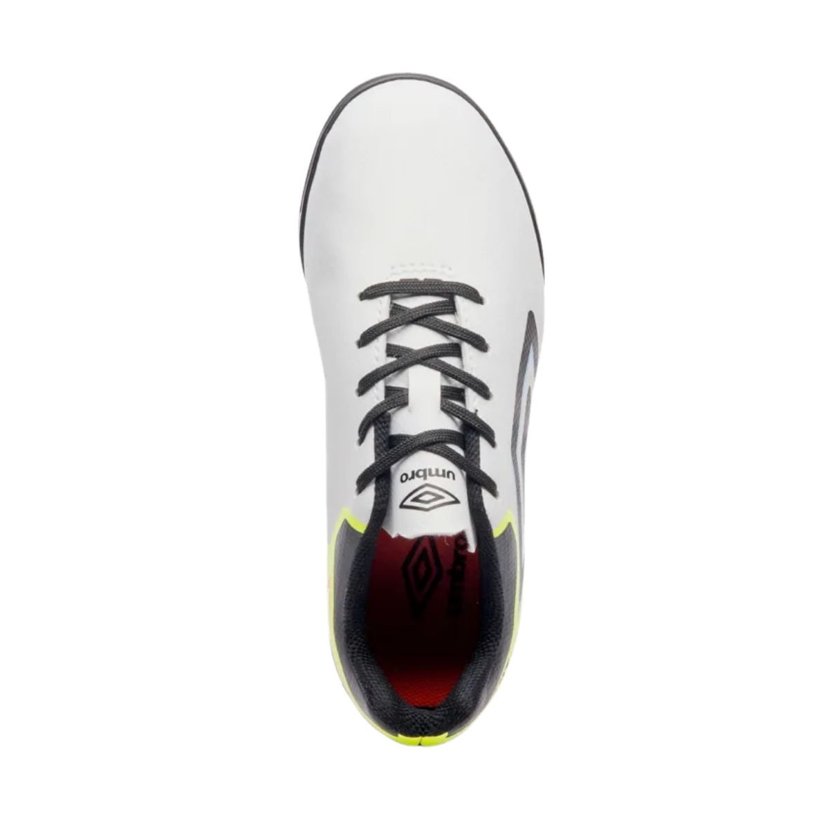 Chuteira Society Infantil Umbro Adamant Top Speed Branco Branco 3