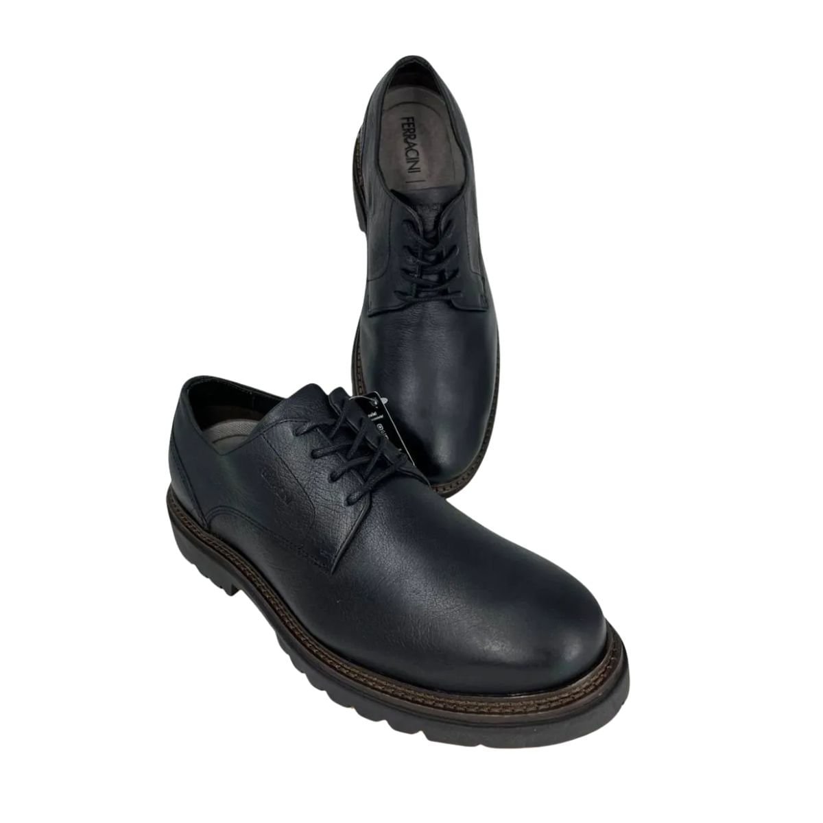 Sapato Masculino Esporte Fino Ferracini Forest Preto Preto 3