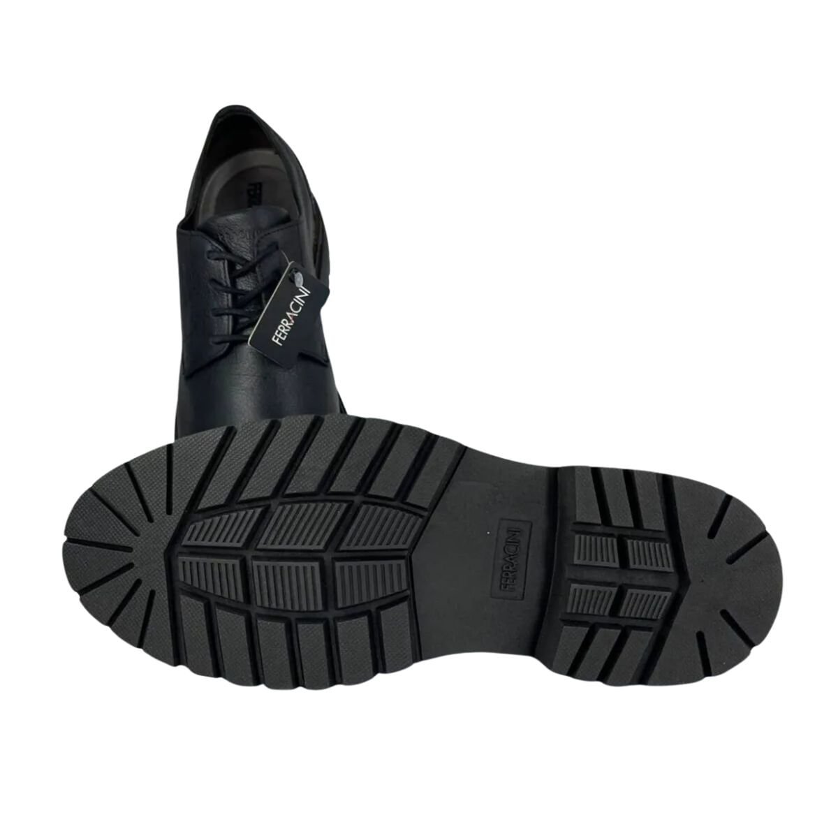 Sapato Masculino Esporte Fino Ferracini Forest Preto Preto 5