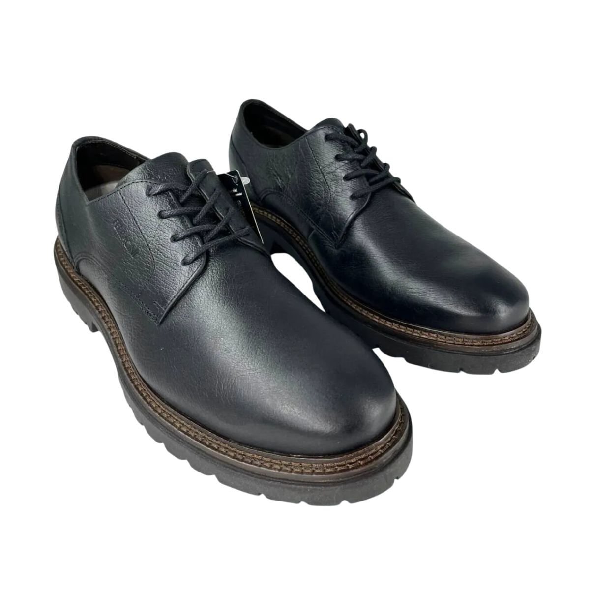 Sapato Masculino Esporte Fino Ferracini Forest Preto Preto 2