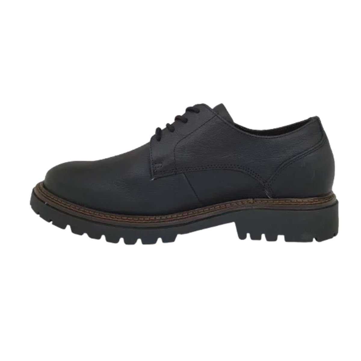 Sapato Masculino Esporte Fino Ferracini Forest Preto Preto 6