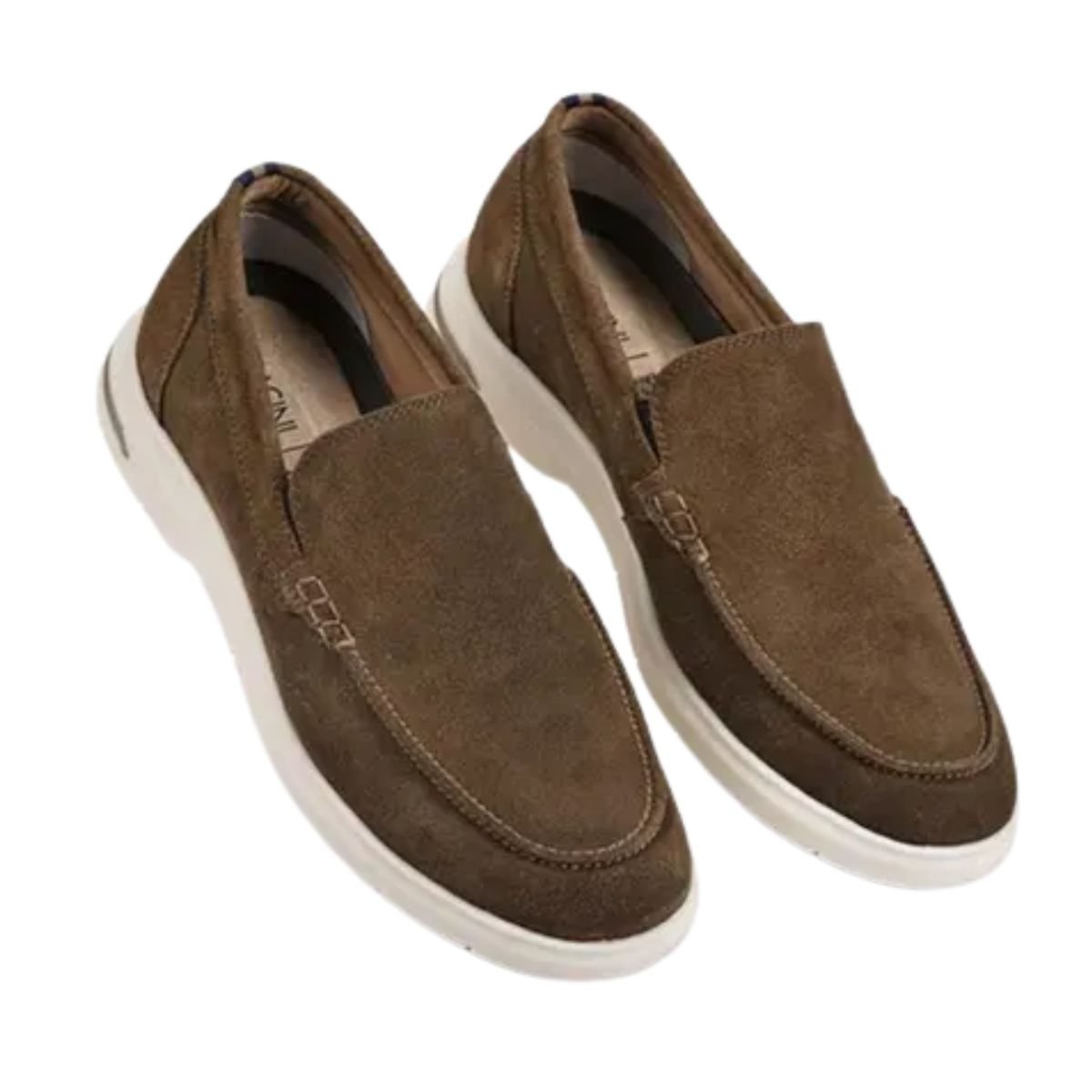 Sapato Masculino Esporte Fino Ferracini Malta Marrom Marrom 2