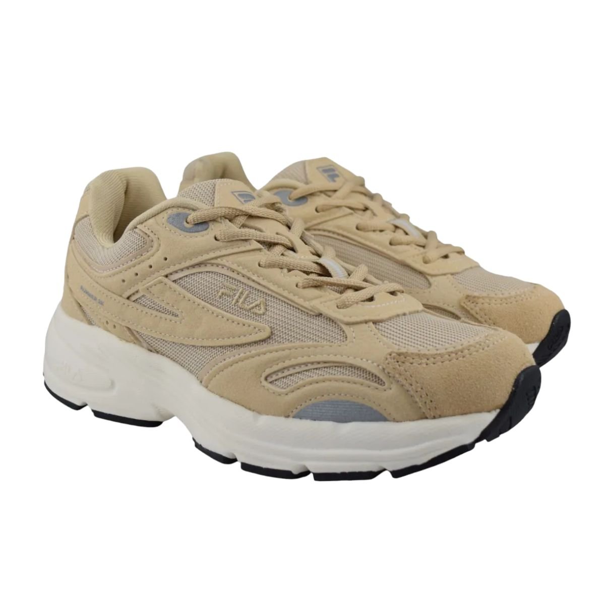 Tênis Casual Feminino Fila Runner 2k Bege Bege 5