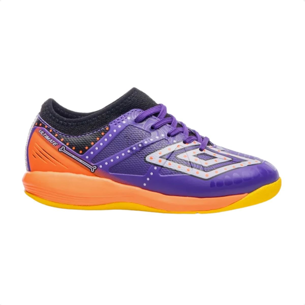 Chuteira Indoor Masculina Umbro Ultimate Ii Júnior Roxa