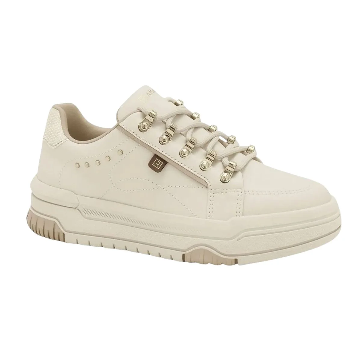 Tênis Moda Feminino Ramarim Street Urban Branco Branco 2