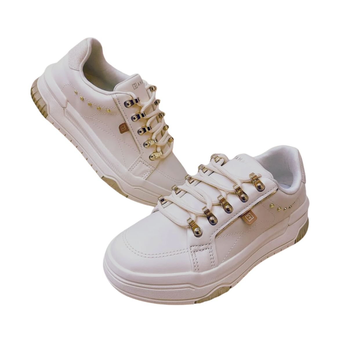 Tênis Moda Feminino Ramarim Street Urban Branco Branco 4
