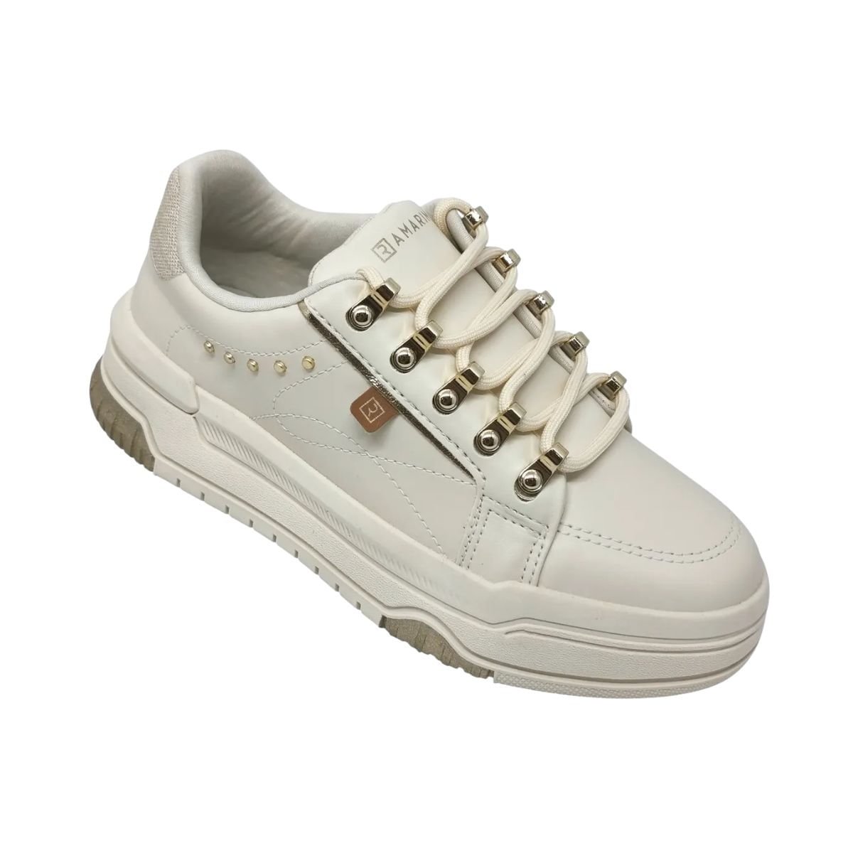Tênis Moda Feminino Ramarim Street Urban Branco Branco 6