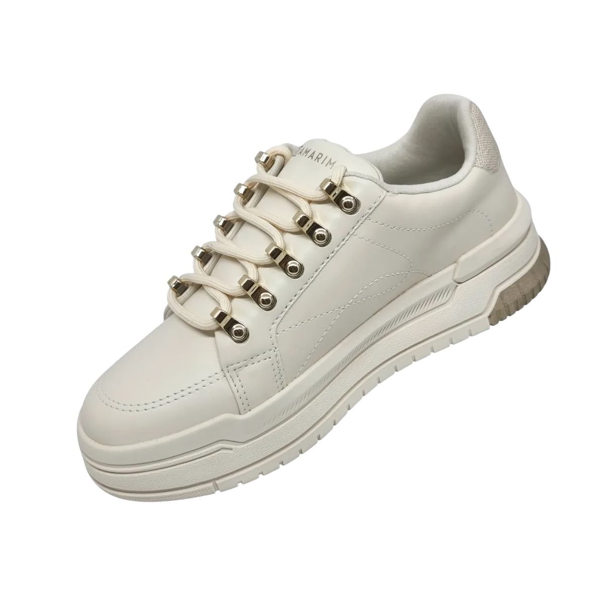 Tênis Moda Feminino Ramarim Street Urban Branco Branco 7