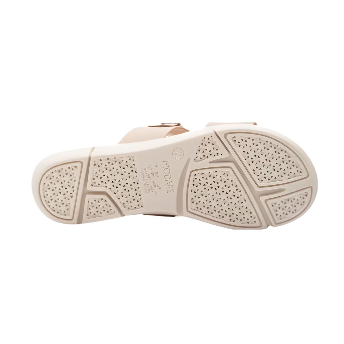 Tamanco Feminino Anabela Modare Ultraconforto Creme Bege 3