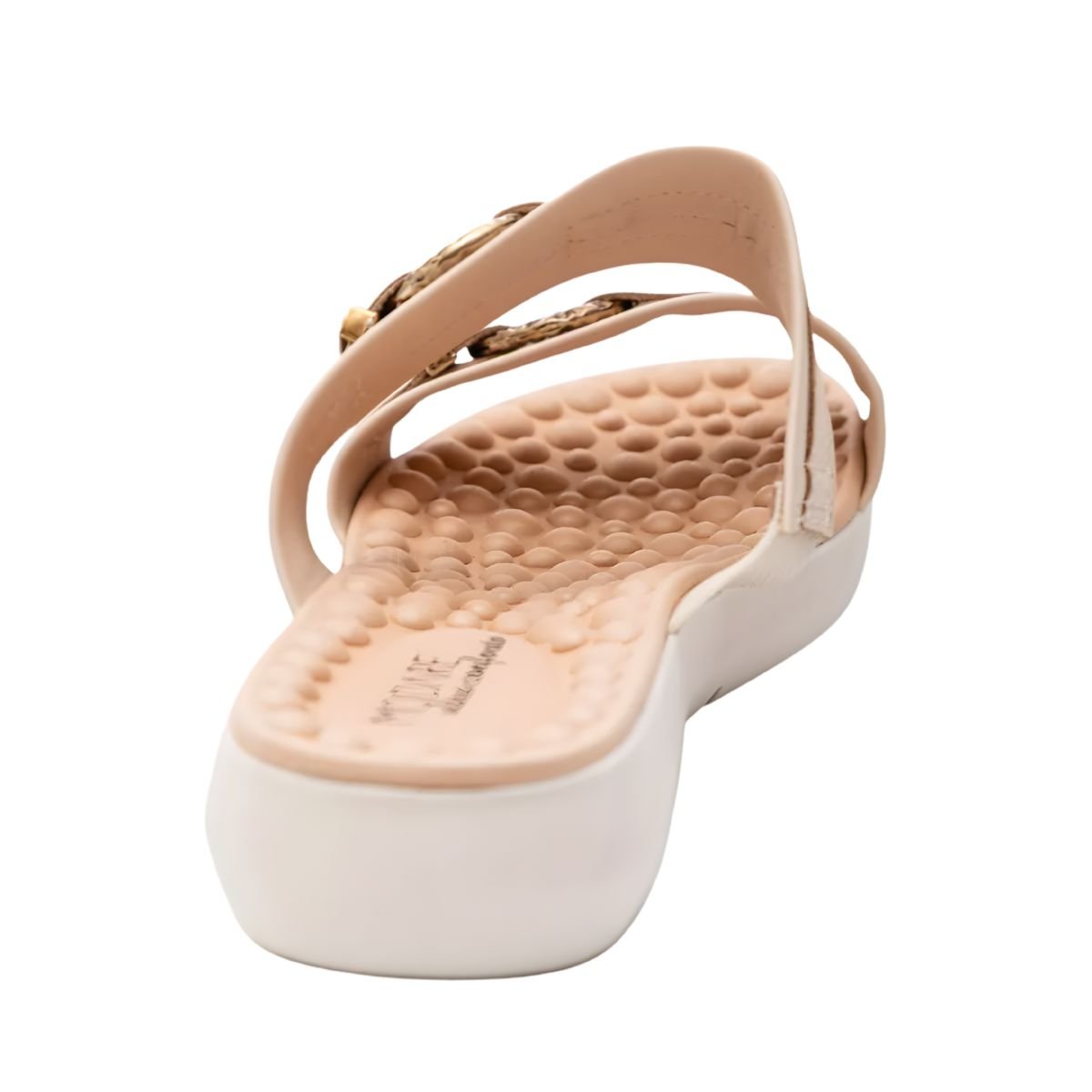 Tamanco Feminino Anabela Modare Ultraconforto Creme Bege 4