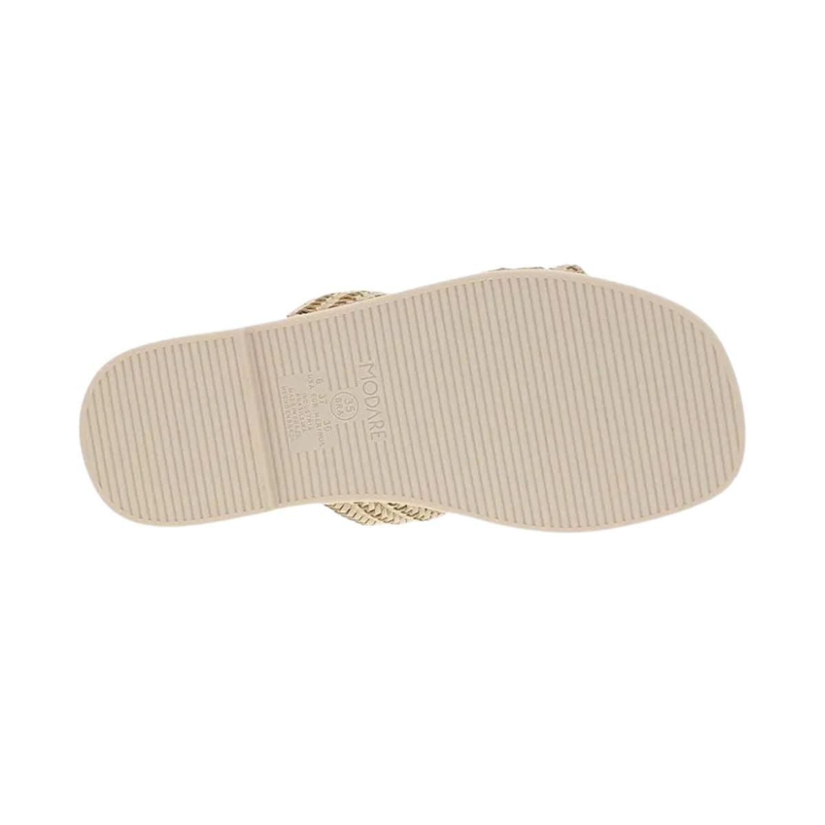 Tamanco Feminino Salto Baixo Modare Creme Bege 4