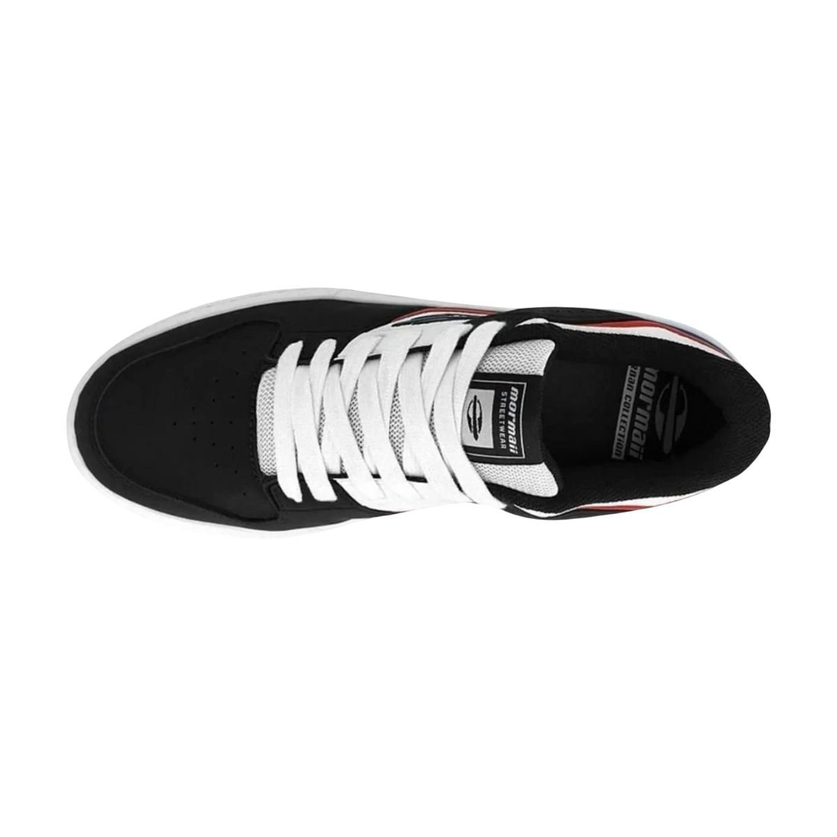 Tênis Street Masculino Mormaii Urban Joaca Preto Branco/Preto 6