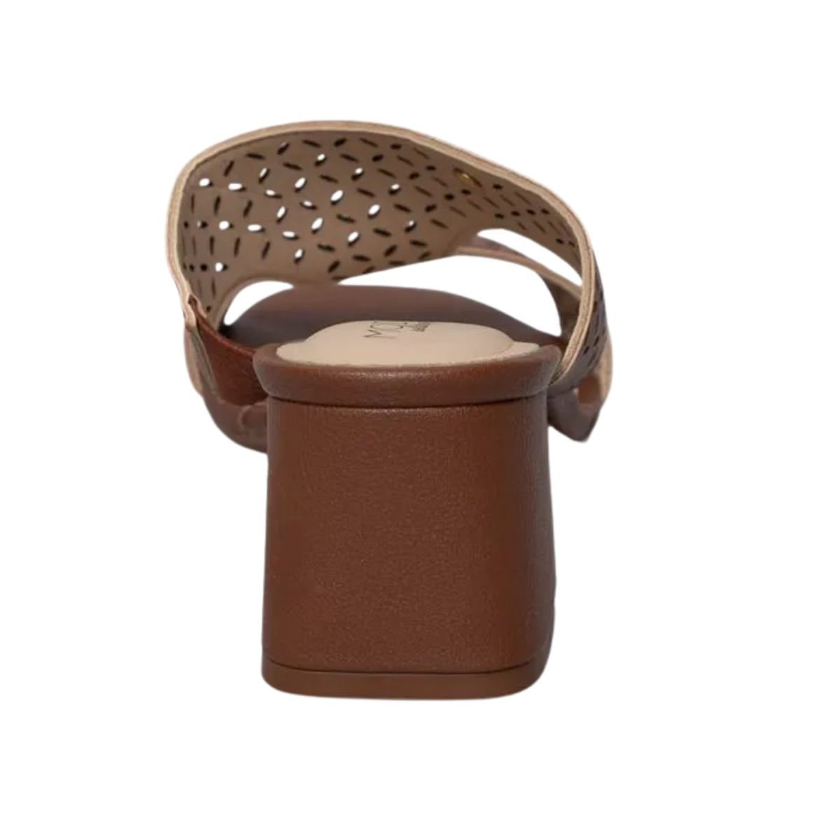 Tamanco Feminino Salto Médio Grosso Modare Marrom Marrom 7