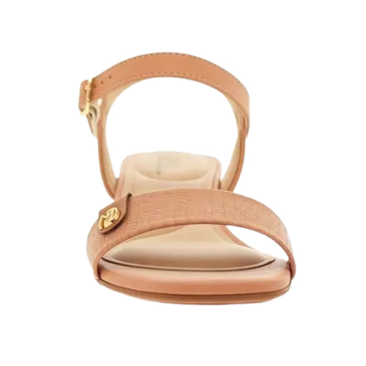 Sandália Feminina Salto Baixo Grosso Modare Nude Nude/Camel 5