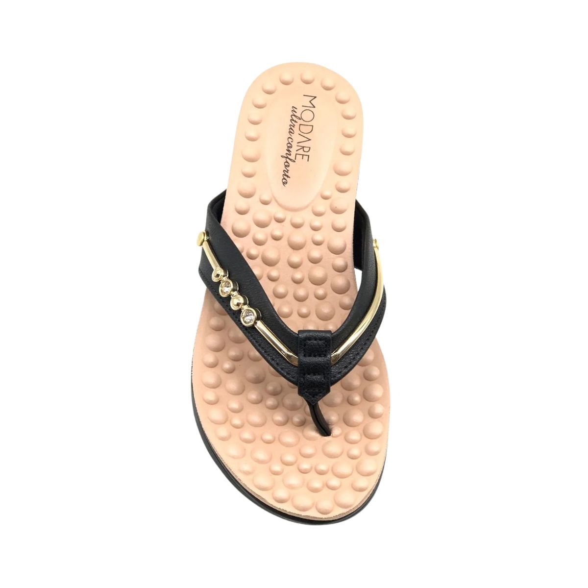 Tamanco Feminino Anabela Modare Preto Preto 3