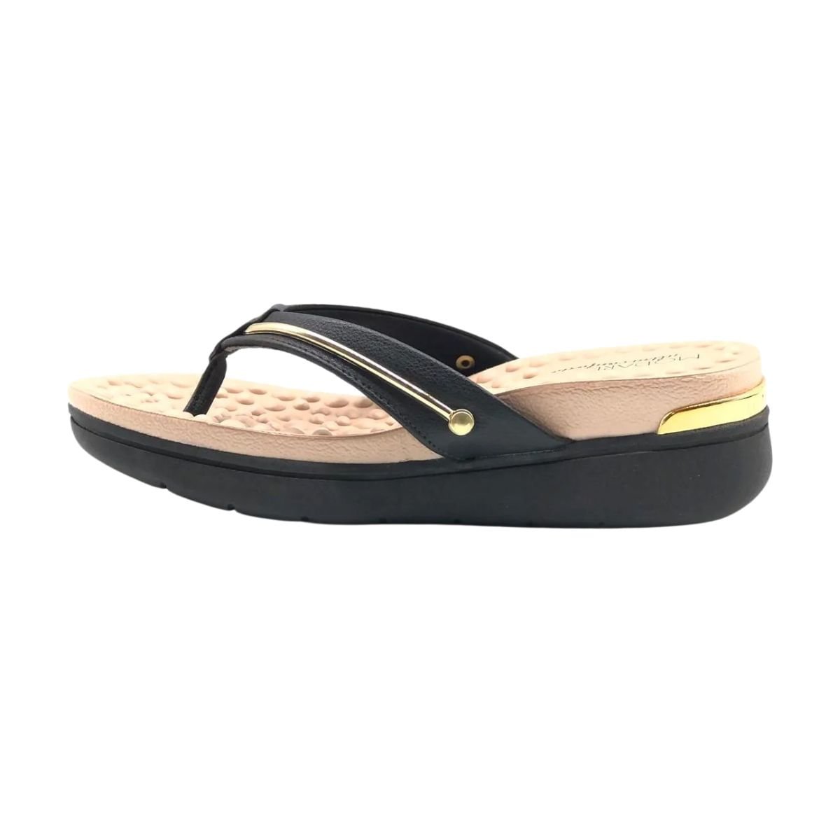 Tamanco Feminino Anabela Modare Preto Preto 6