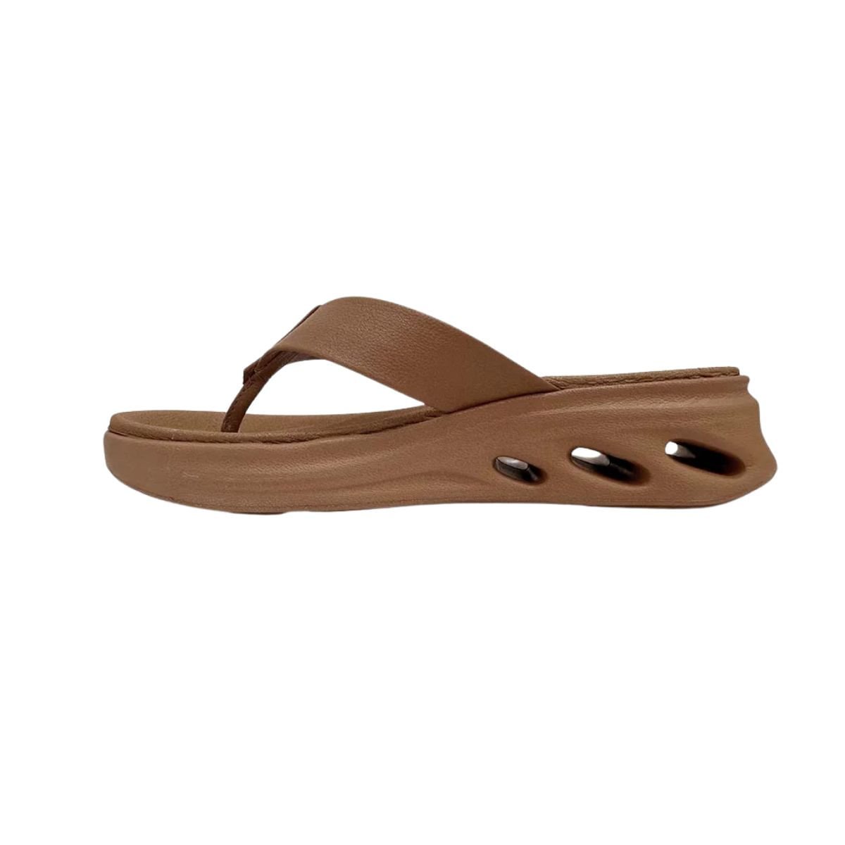 Tamanco Feminino Anabela Modare Ultraconforto Marrom Marrom 4