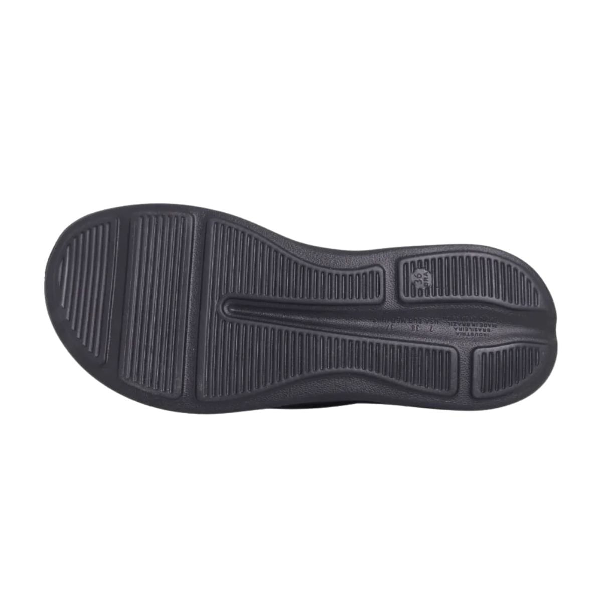 Tamanco Feminino Anabela Modare Preto Preto 4