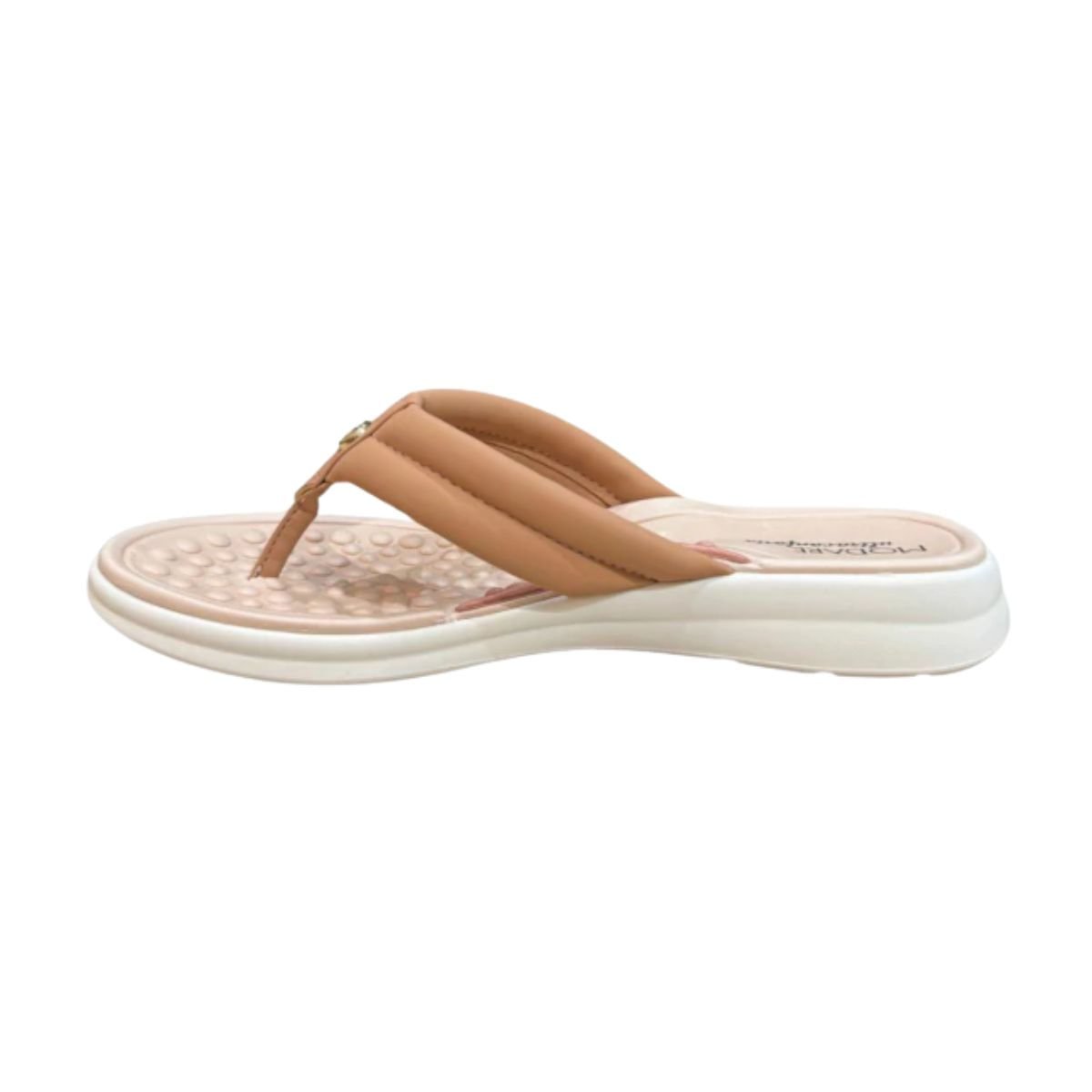 Tamanco Feminino Rasteiro Modare Nude Bege 3