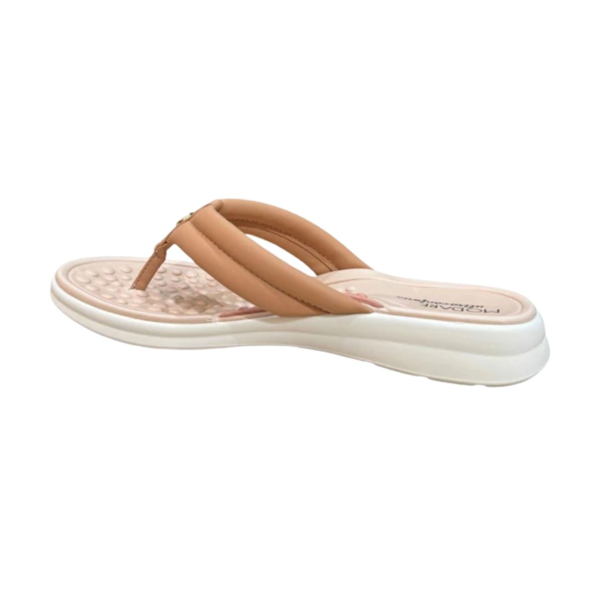 Tamanco Feminino Rasteiro Modare Nude Bege 6