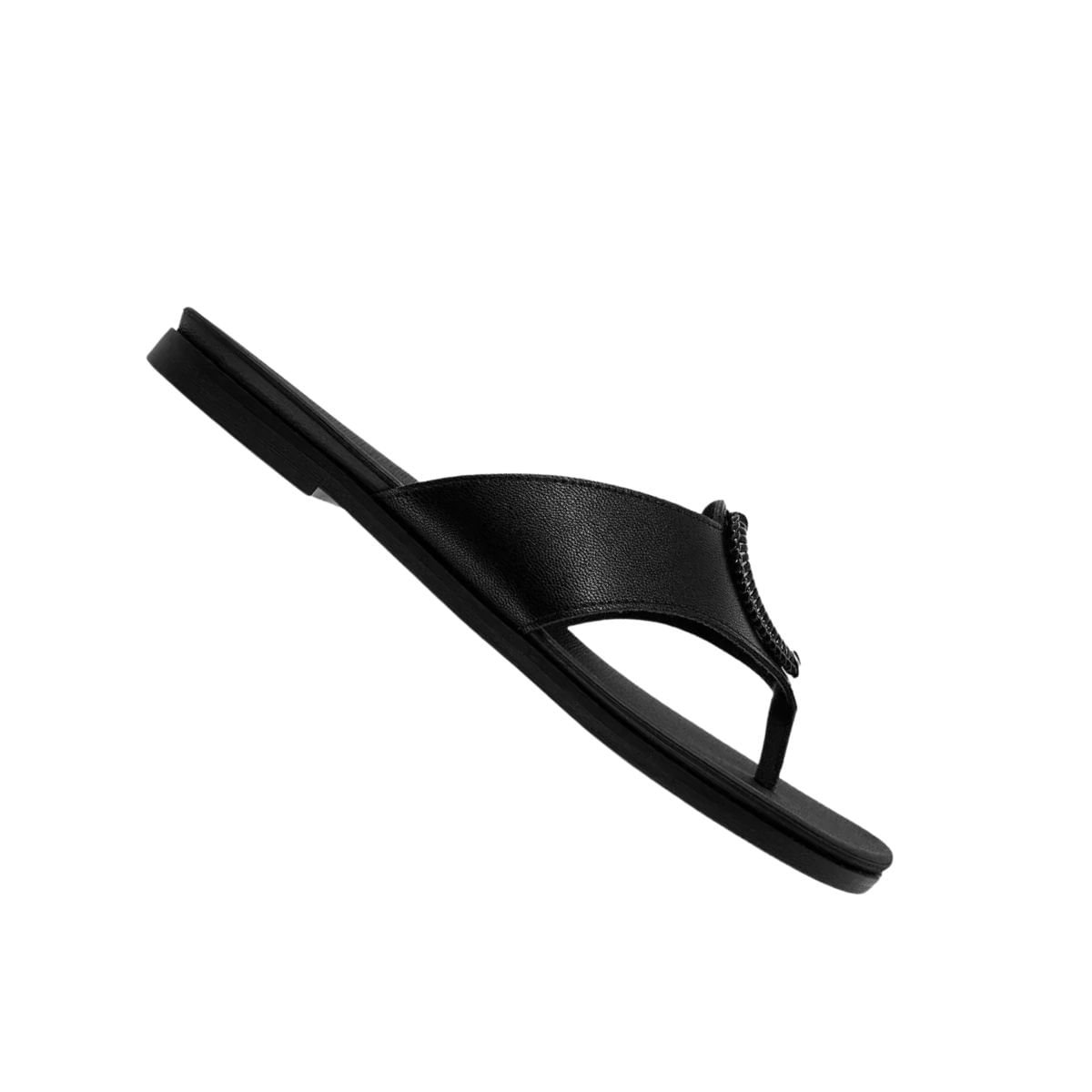 Tamanco Feminino Rasteiro Piccadilly Preto Preto 7