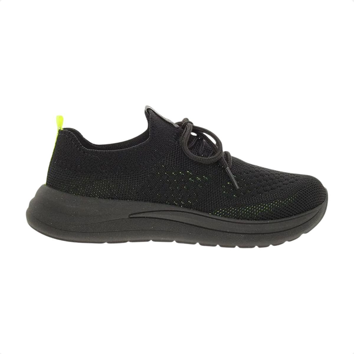 Tênis Corrida Moda Infantil Molekinho Preto