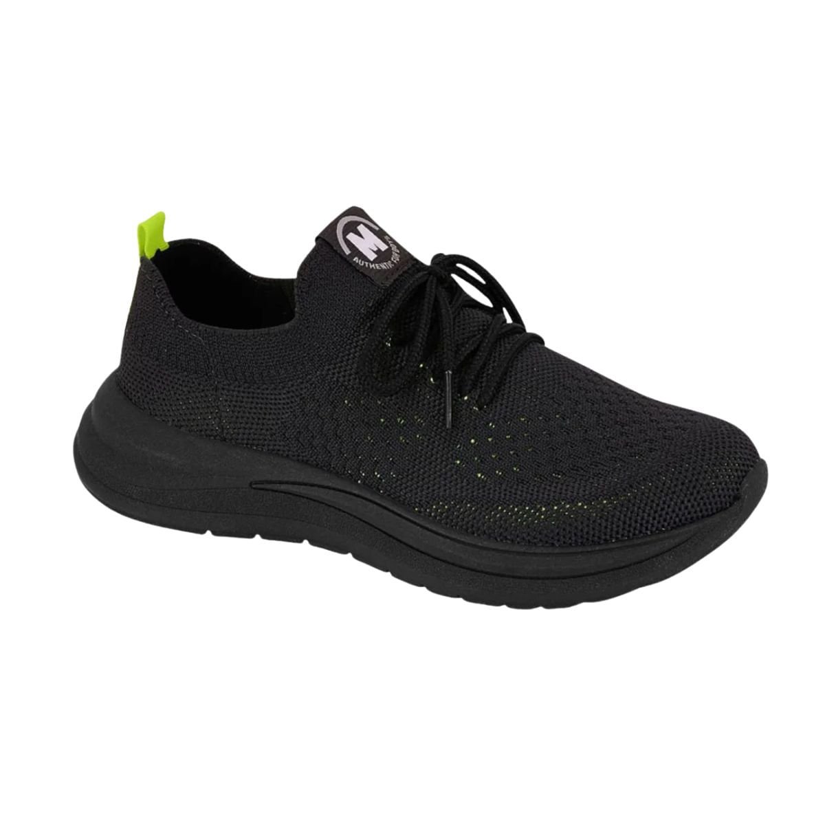 Tênis Corrida Moda Infantil Molekinho Preto Preto 2