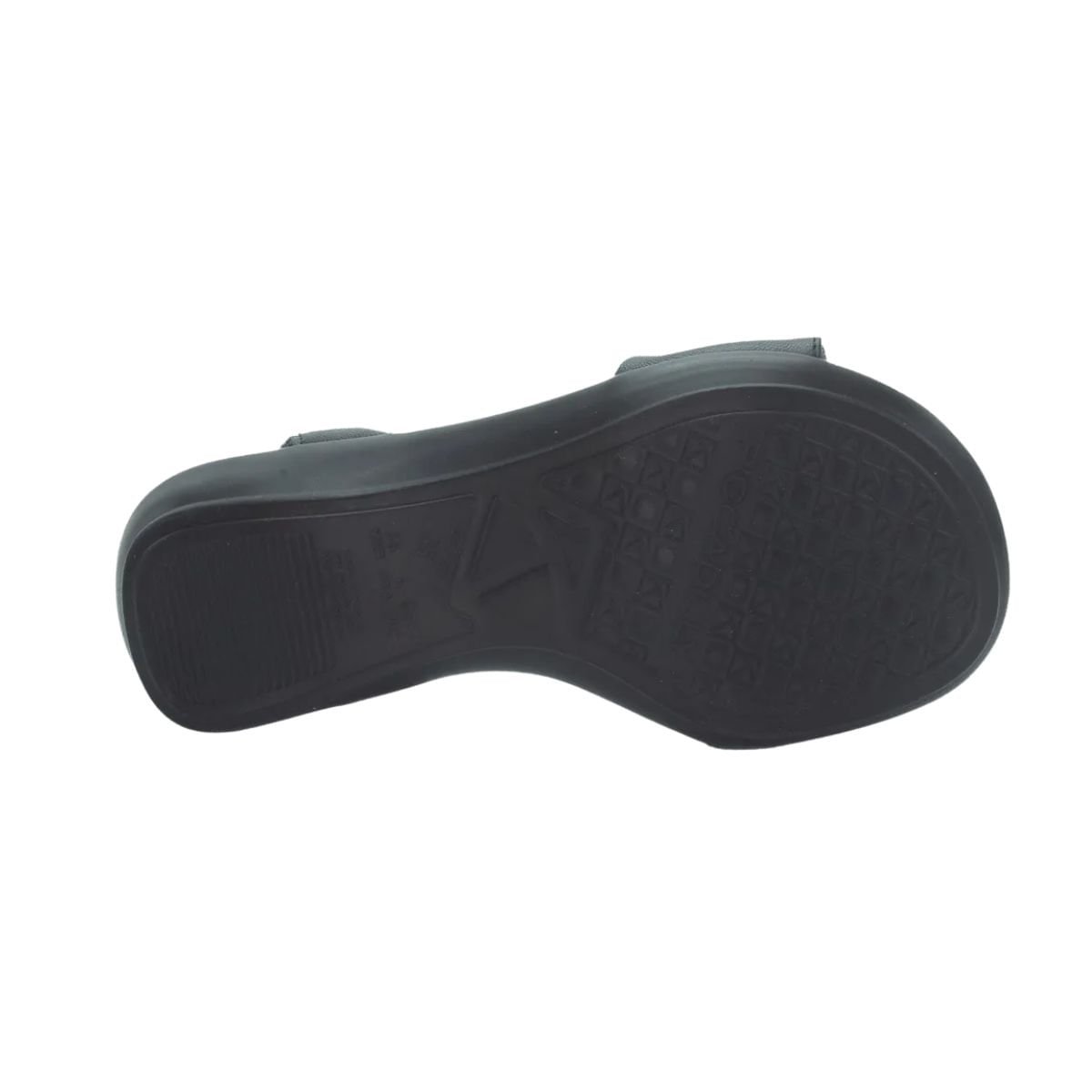 Tamanco Feminino Anabela Piccadilly Preto Preto 5