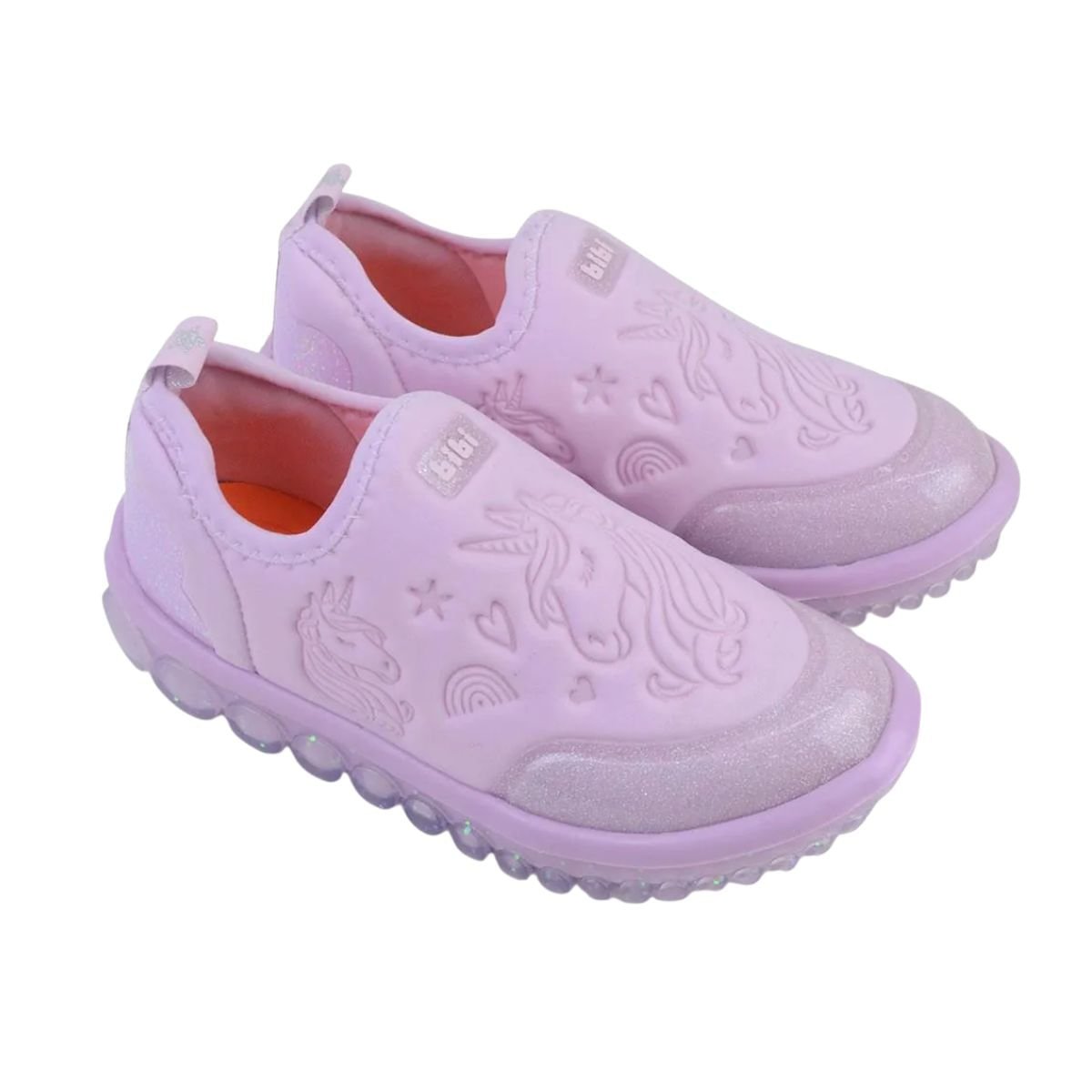 Tênis Casual Infantil Bibi Unicórnio Roller Lilás Lilás 2
