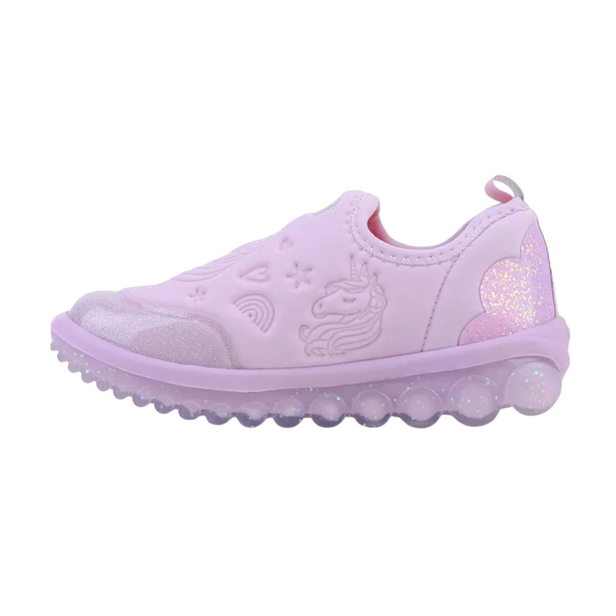Tênis Casual Infantil Bibi Unicórnio Roller Lilás Lilás 5