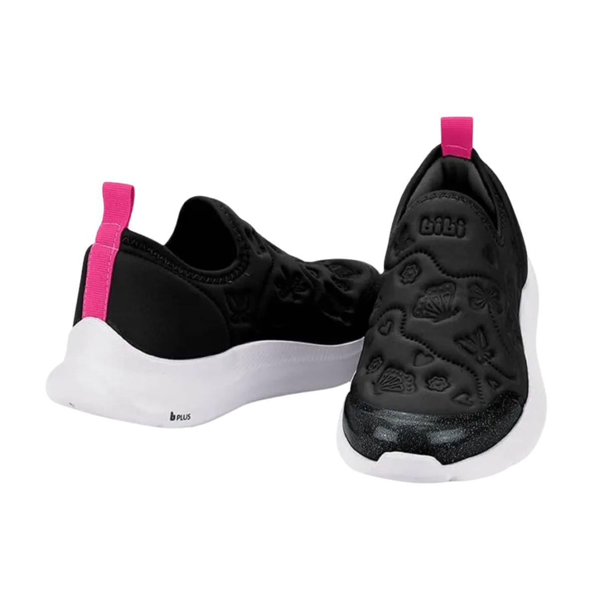 Tênis Corrida Menina Infantil Bibi Action Preto Preto 3