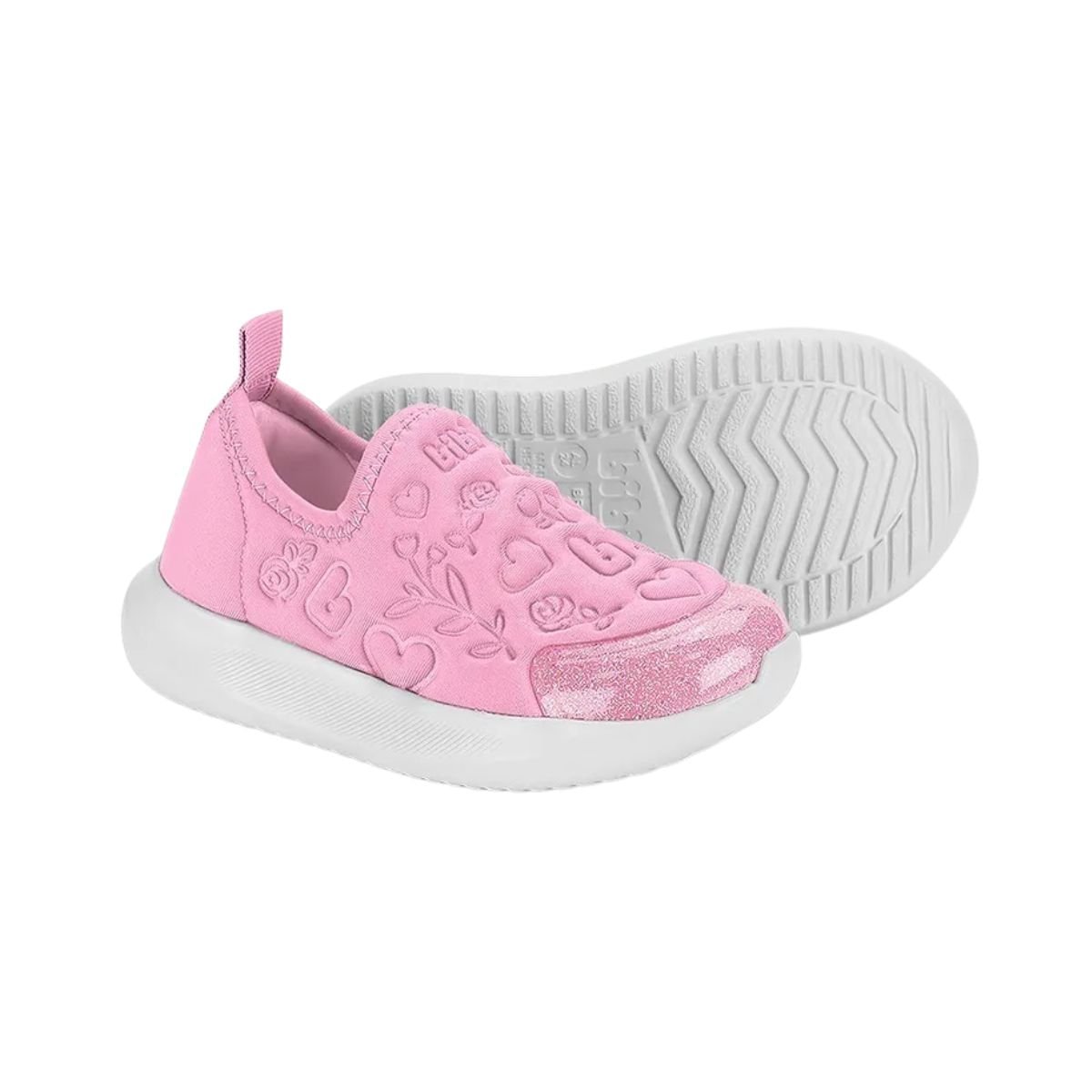 Tênis Corrida Infantil Bibi Flash Rosa Rosa 4