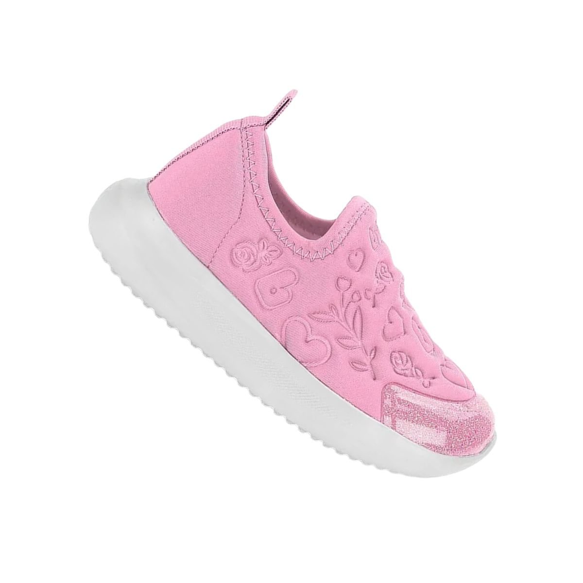 Tênis Corrida Infantil Bibi Flash Rosa Rosa 6