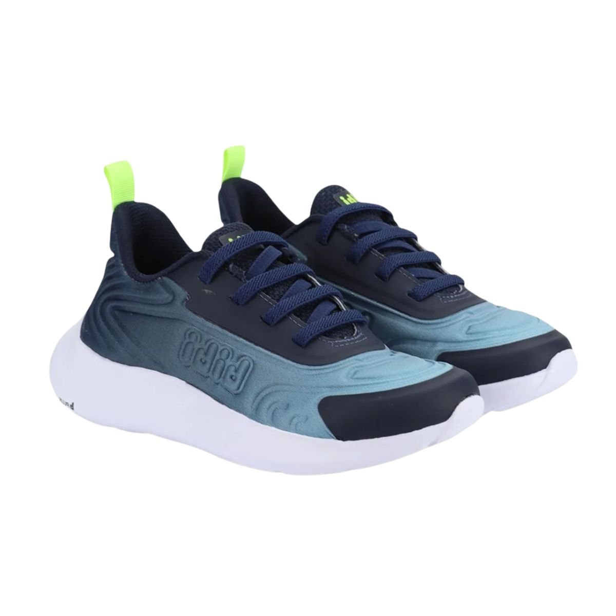 Tênis Corrida Infantil Bibi Action Azul Azul 2