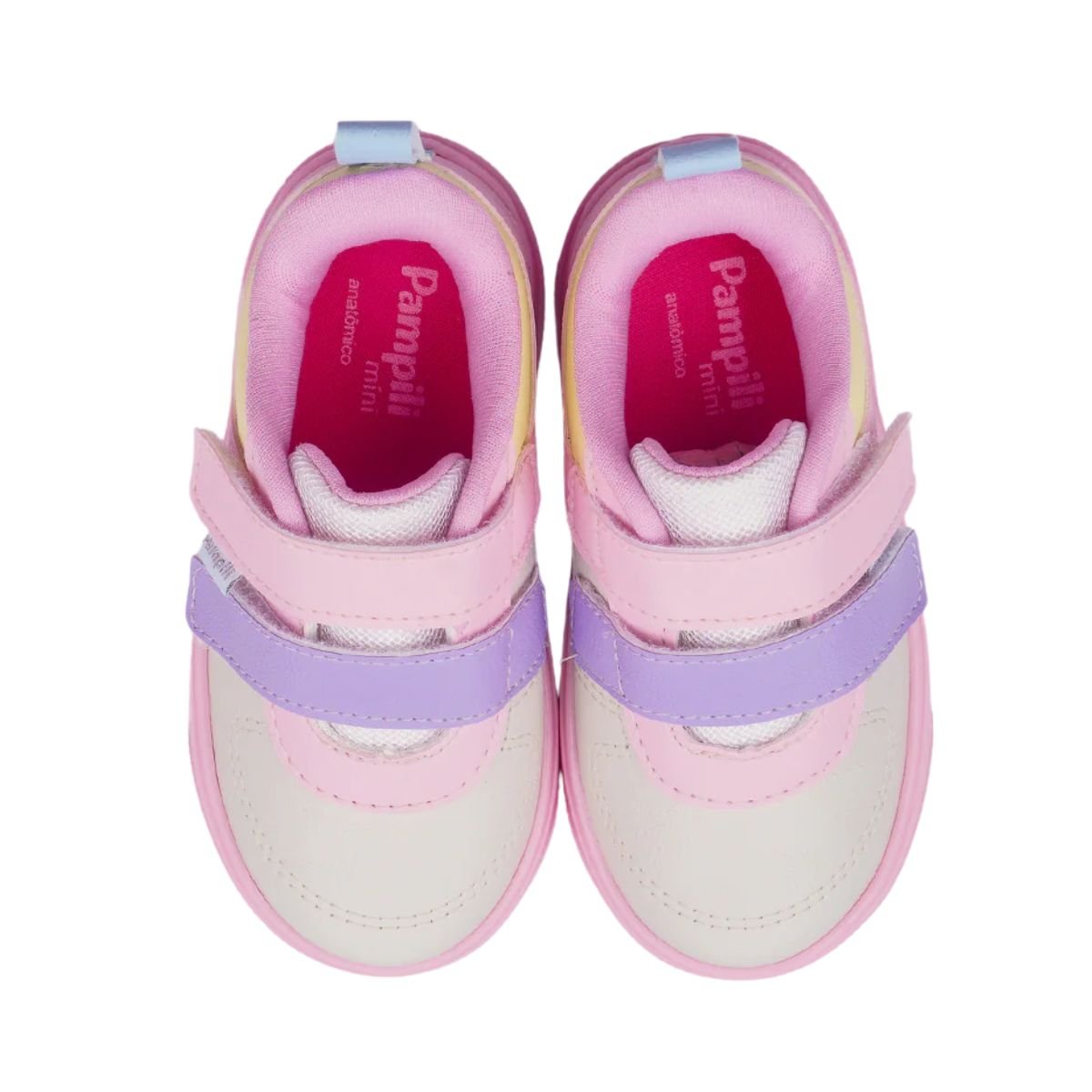 Tenis Casual Inf Casual Pampili 721.052.000-155 Multicores 3